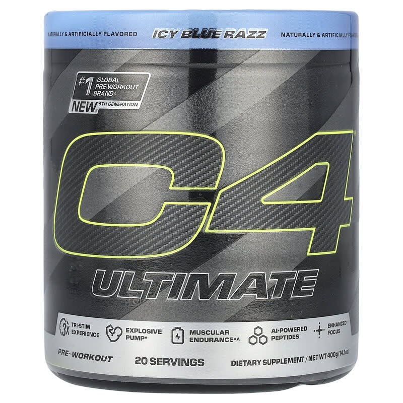 Cellulor, C4 pre-workout original 30 og 60 servingsý