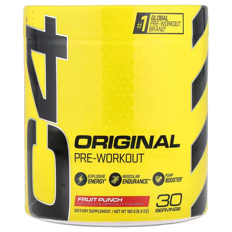 Cellulor, C4 pre-workout original 30 og 60 servingsý