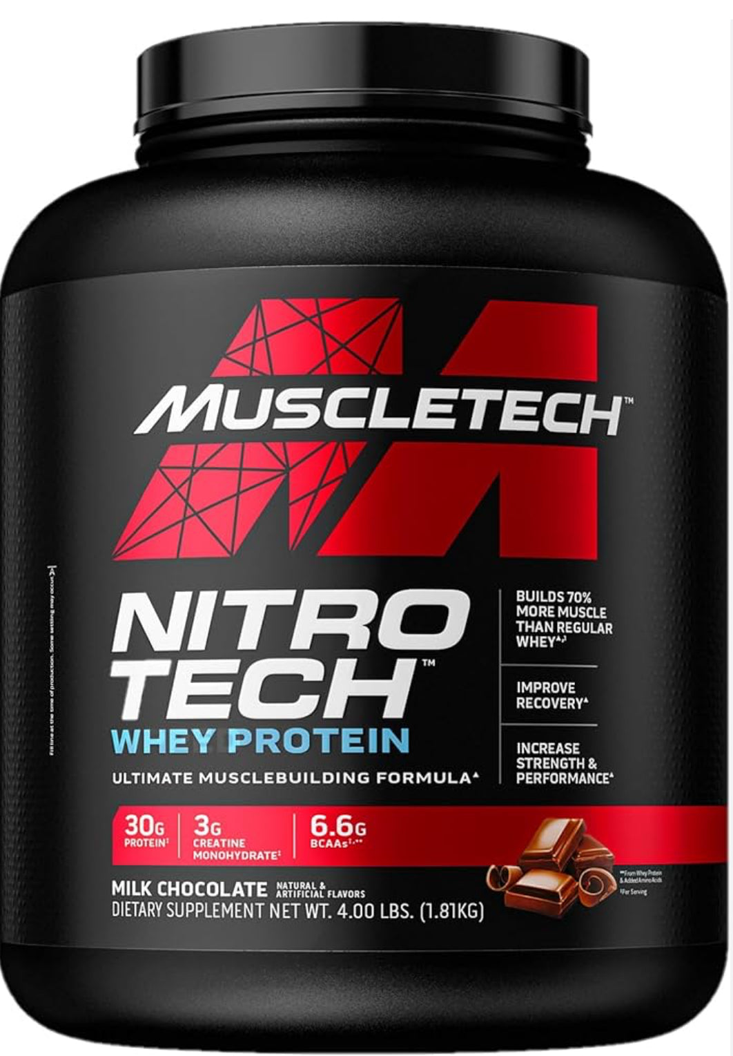 MUCLETECH NITRO TECH Whey Protein 1,81 KG