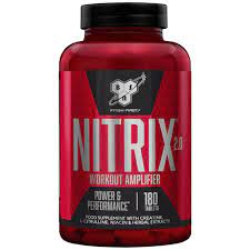 BSN, Nitrix 2.0, Concentrated Nitric Oxide Precursor, 180 Tablets