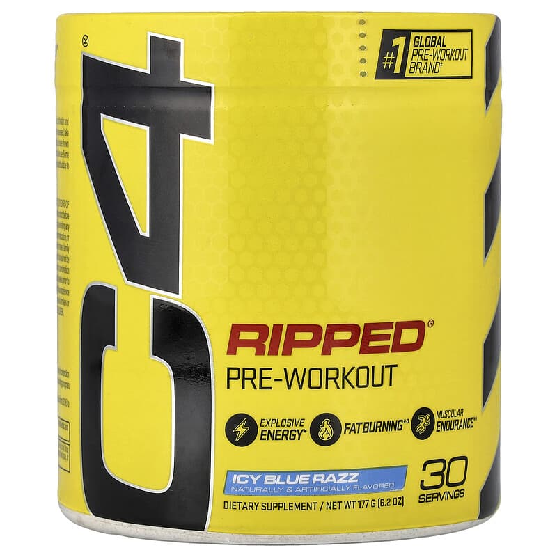 Cellulor, C4 pre-workout original 30 og 60 servingsý