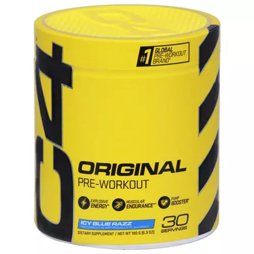 Cellulor, C4 pre-workout original 30 og 60 servingsý