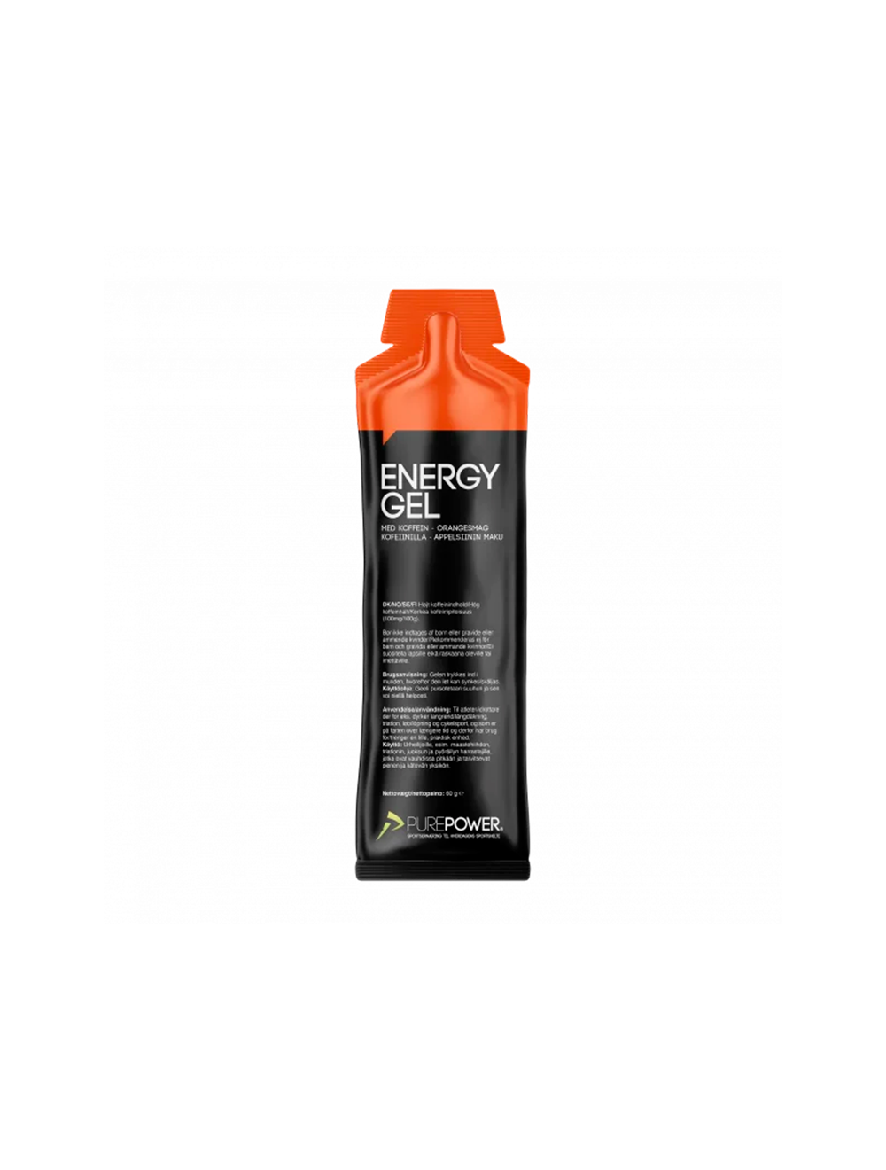 Pure Power Energy Gel Appelsin