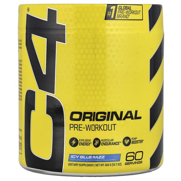 Cellulor, C4 pre-workout original 30 og 60 servingsý