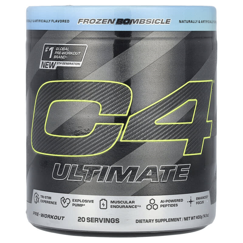 Cellulor, C4 pre-workout original 30 og 60 servingsý
