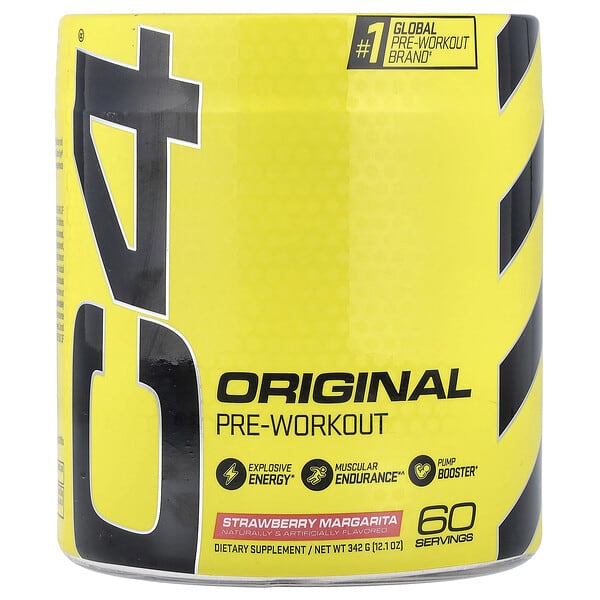 Cellulor, C4 pre-workout original 30 og 60 servingsý