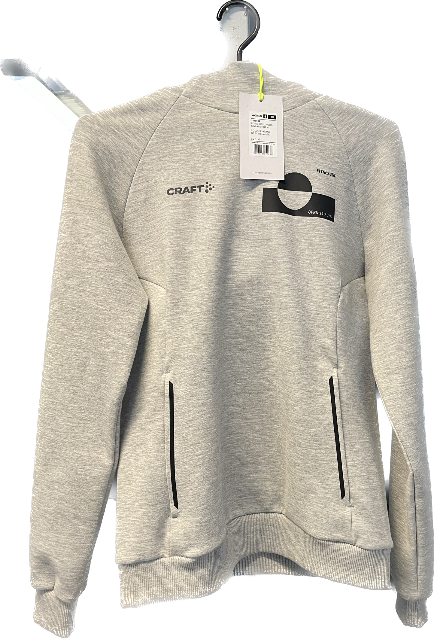 fitnessgl hoodie womens (grey)