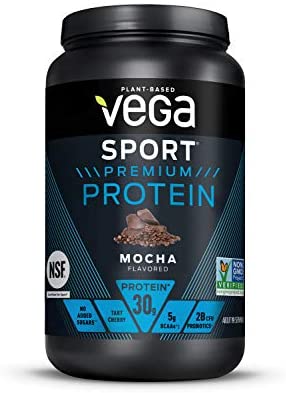 Vega Sport, premium protein pulver Mocha, 828g