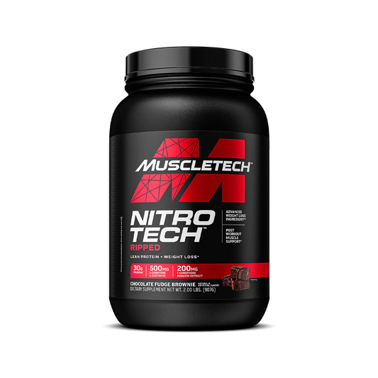 MuscleTech, Nitro Tech Ripped, Lean Protein + Weight Loss, 2 lbs (907 g)